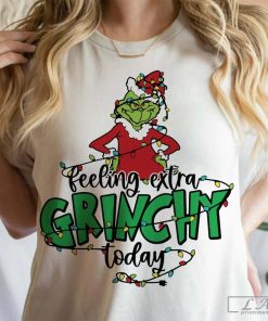 Feeling Extra Grincy Today Shirt, Grinc Christmas T-shirt, Retro Christmas Tee, Christmas Gift