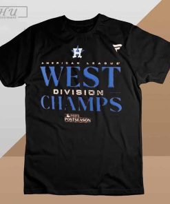 Houston Astros 2023 AL West Division Champions Big & Tall Locker Room T- Shirt