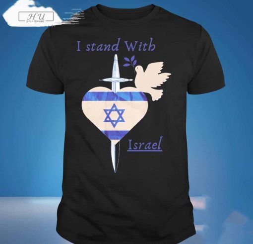 I Stand With Israel T-Shirt, Stop War Shirt Israel Flag Tee, Israel USA Flags Sweatshirt, Israel Shirt Israel Flags Shirt, Pray for Israel Shirt