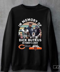In Memory Of Dick Butkus Chicago Bears 2023 Shirt