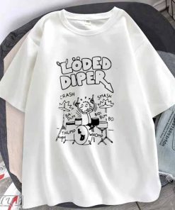 Loded Diper Sweatshirt Rock Band Rodrick Heffley Diary of a T-Shirt