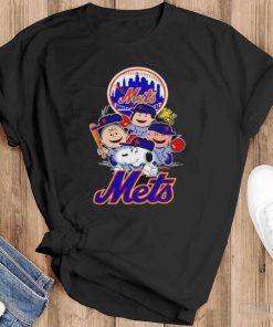 Mlb New York Mets Snoopy Charlie Brown Shirt