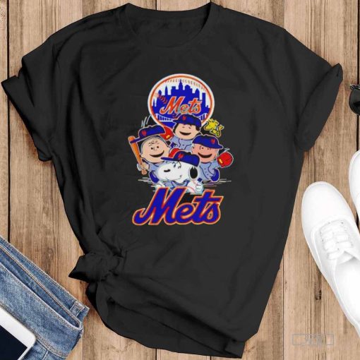 Mlb New York Mets Snoopy Charlie Brown Shirt