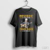 Music is my drug and joan baez is my dealer Shirt
