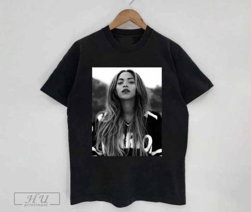 New Hot Beyonce Black And White T-Shirt, Beyonce Renaissance World Tour 2023 T-Shirt, Beyonce Shirt, Music RnB Singer Hiphop Rapper Shirt