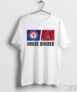 Official Texas Rangers vs Arizona Diamondbacks House Divided Shirt