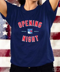 Opening Night New York Rangers 2023-2024 Shirt