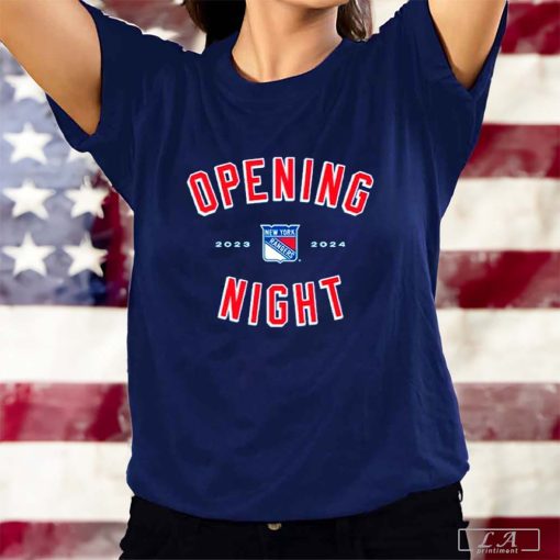 Opening Night New York Rangers 2023-2024 Shirt