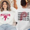 Philadelphia Phillies Dancing On Our Own Est 1883 Baseball Sweatshirt