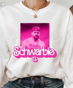 Schwarbie Barbi Sweatshirt, Shwarbomb Kyle Schwarber Shirt, Philadelphia Phillies Fan Shirt, Barbi Philly Sports Fan Funny Shirt