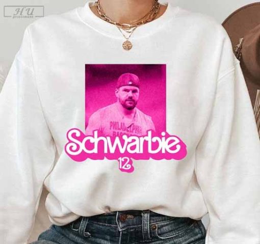 Schwarbie Barbi Sweatshirt, Shwarbomb Kyle Schwarber Shirt, Philadelphia Phillies Fan Shirt, Barbi Philly Sports Fan Funny Shirt