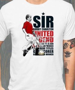 Sir Bobby Charlton United Legends 2024 T-Shirt