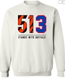 Stands With Buffalo Bills Cincinnati Bengals Shirt, Football Shirt