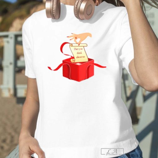 Taylor Swift Xmas Gift I Bet You Think About Me shirt