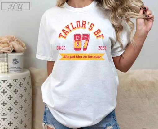 Taylors Boyfriend T-Shirt, Funny TS Inspired Shirt, Football Shirt, KC Football Shirt