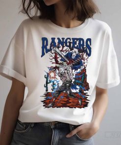 Texas Rangers Inspired MLB Baseball Shirt, Skeleton Texas Rangers 2023 Baseball World Series Shirt