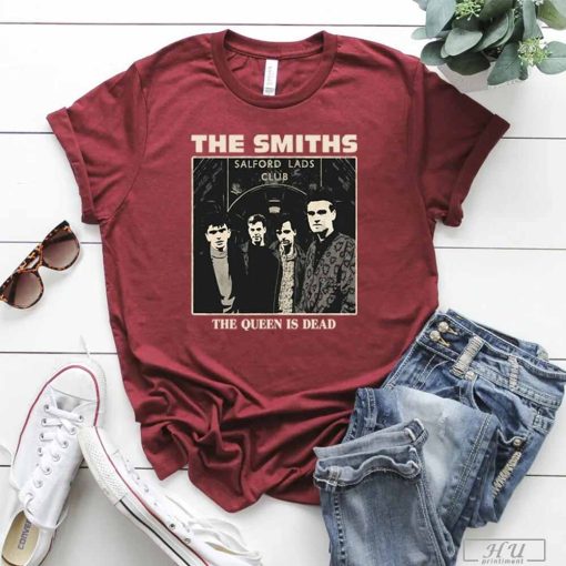 The Smiths The Queen Is Dead T-shirt Punk Style Funny Tee Morrissey Marr Vintage Rock Band Music Shirt 80s Unisex Shirt