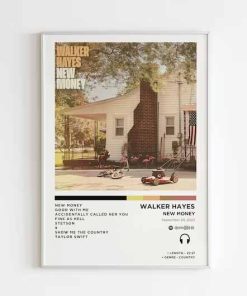 Walker Hayes - New Money Album Poster, Album Cover Poster, Music Gift, Music Wall Decor