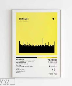 Yoasobi - The Book 3 Album Poster, Album Cover Poster, Music Gift, Music Wall Decor