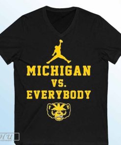 Air Michigan Vs Everybody Shirt