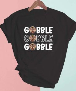 Gobble Thanksgiving Shirt, Autumn Shirt, Thanksgiving Turkey Shirt, Turkey Shirt