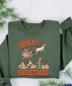 Howdy Cowboy Christmas Comfort Colors T-Shirt
