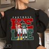 Jason Kelce And Travis Kelce Shirt, Travis Kelce 87 Kansas City Football Vintage Tee