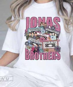Jonas Concert 2023 Retro Double Sided T-shirt