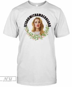 Official I Stand With Amber Heard in Xannes T-Shirt