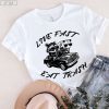 Live Fast Eat Trash Shirt, Animal Shirt, Animal Lover Gift, Safari Animals Tee