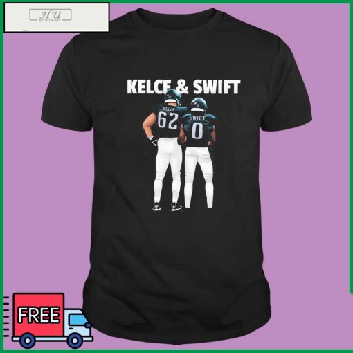 Official Kelce Swift Jason Kelce D_Andre Swift Eagles Shirt