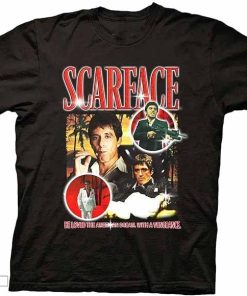 Ripple Junction Men_s Scarface Tony Montana T-Shirt - Scarface Fashion Shirt - Scarface Tony Montana Tee