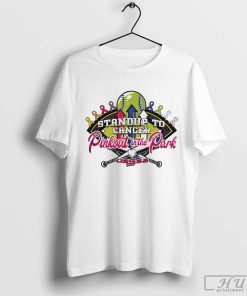 Standup to cancer pinkout in the park 2023 USSSA shirt