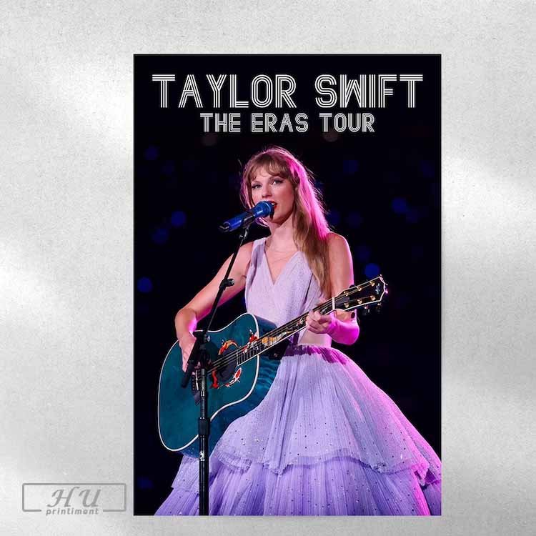 Taylor Swift The Eras Tour Concert Poster, Music Poster, Star Poster,  Singer Poster - Printiment
