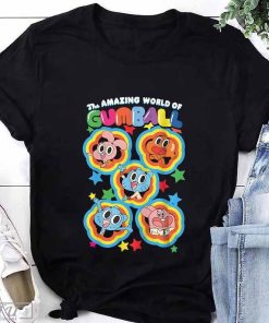 The Amazing World of Gumball Watterson Family Stars T-Shirt