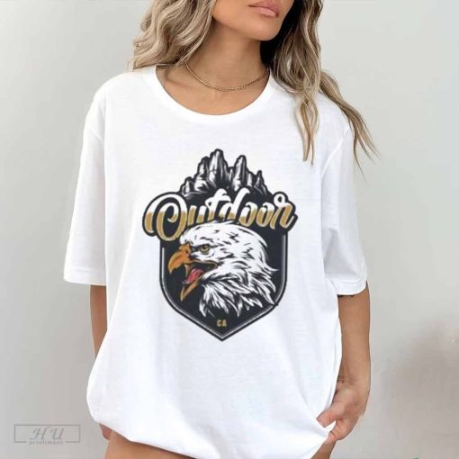 Trending Outdoor 2023 Eagle Logo T-shirt