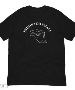 Trump is Too Small T-shirt, Trump Too Small 2023 Shirt, Anti Donald Trump Sweatshirt