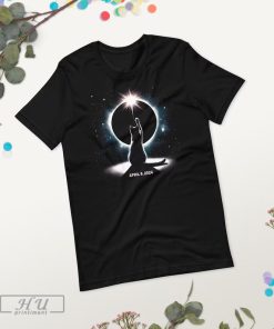 Cat Solar Eclipse Shirt, April 8 2024, Total Solar Eclipse Watching Tee, Solar Eclipse Souvenir Gift, Feline Lover, Family Astronomy Gift