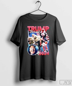 Donald Trump playing basketball 2024 shirt