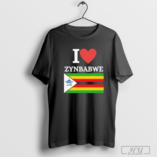 Official I love Zynbabwe T-Shirt