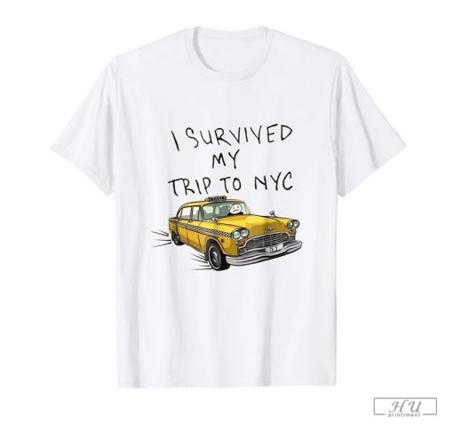 Spider-Man Homecoming I survived my trip to NYC Cosplay T-Shirts Tom Holland Unisex Summer Top Tees