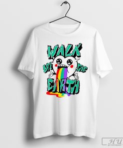 Walk Off The Earth Barf Heart Rainbow New T-Shirt