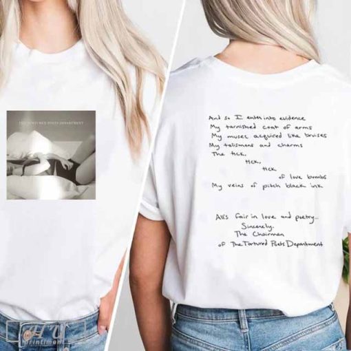 All’s Fair In Love And Poetry The Tortured Poets Department New Album Of Taylor Swift Out April 19th 2024 Two Sides Unisex T-Shirt
