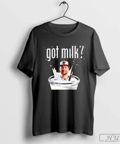 Baltimore Orioles Colton Cowser the milkman got milk shirt