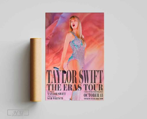 Eras Tour Poster, Taylor Poster Print, Eras Concert Tour Poster, Swiftie Gift, Taylor Concert Poster
