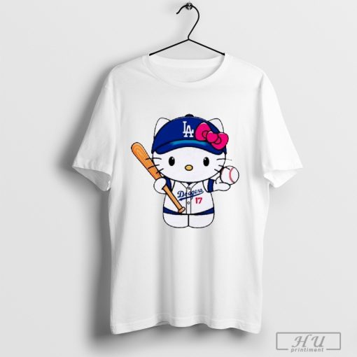 LA Dodgers x Hello Kitty MLB Team T-Shirt