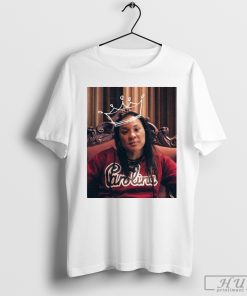 Official Coach Dawn Staley South Carolina Gamecocks The Queen Carolina Photo t-shirt