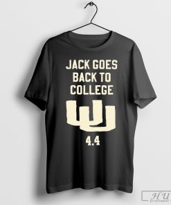 Official Travis Scott Jack goes back to college 4.4 t-shirt