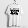 Original OJ Simpson RIP 32 1947-2024 T-shirt