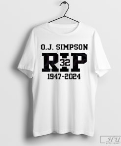 Original OJ Simpson RIP 32 1947-2024 T-shirt